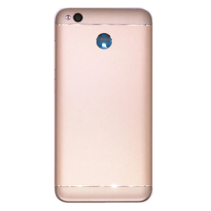Kwainee для Xiaomi Redmi 4X Задняя крышка батареи + объектив камеры боковые клавиши задняя