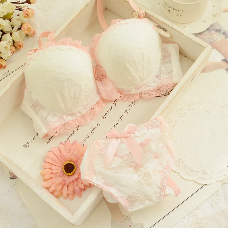 Женский кружевной бюстгалтер с цветами Love комплект нижнего белья Soutien Gorge
