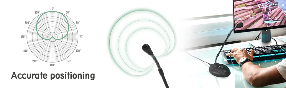 Fifine 360 гибкий usb микрофон для Компьютерного Вещания, записи инструментов, vedio, игр K052