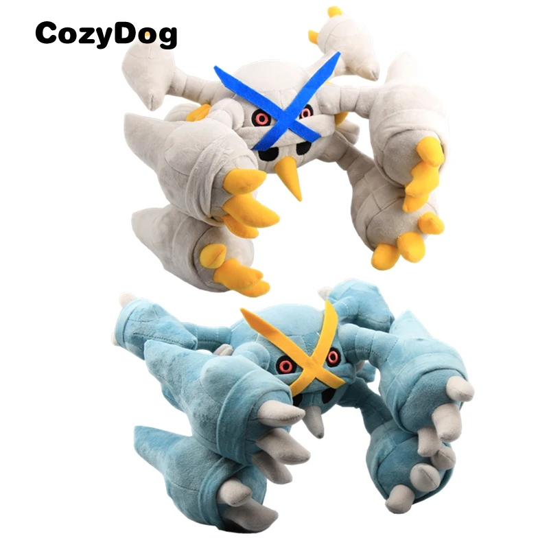 Высококачественная плюшевая игрушка Metagross Mega Evolution 34 см редкая аниме фигурка