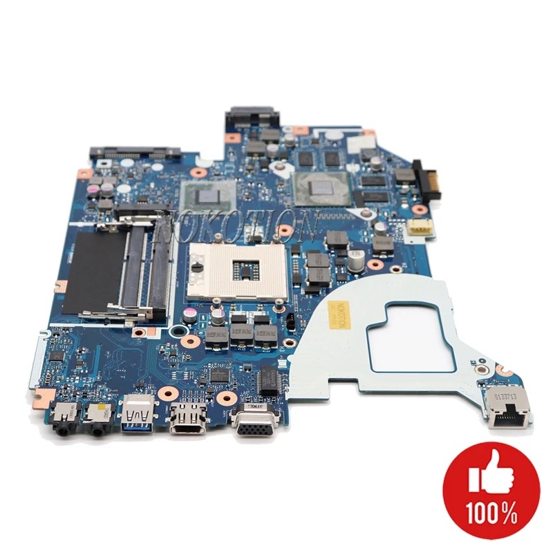NOKOTION материнская плата для ноутбука ACER Aspire E1-571G V3-571G V3-571 NBY1X11001 Q5WV1 LA-7912P GT630M HM77 PGA989 DDR3