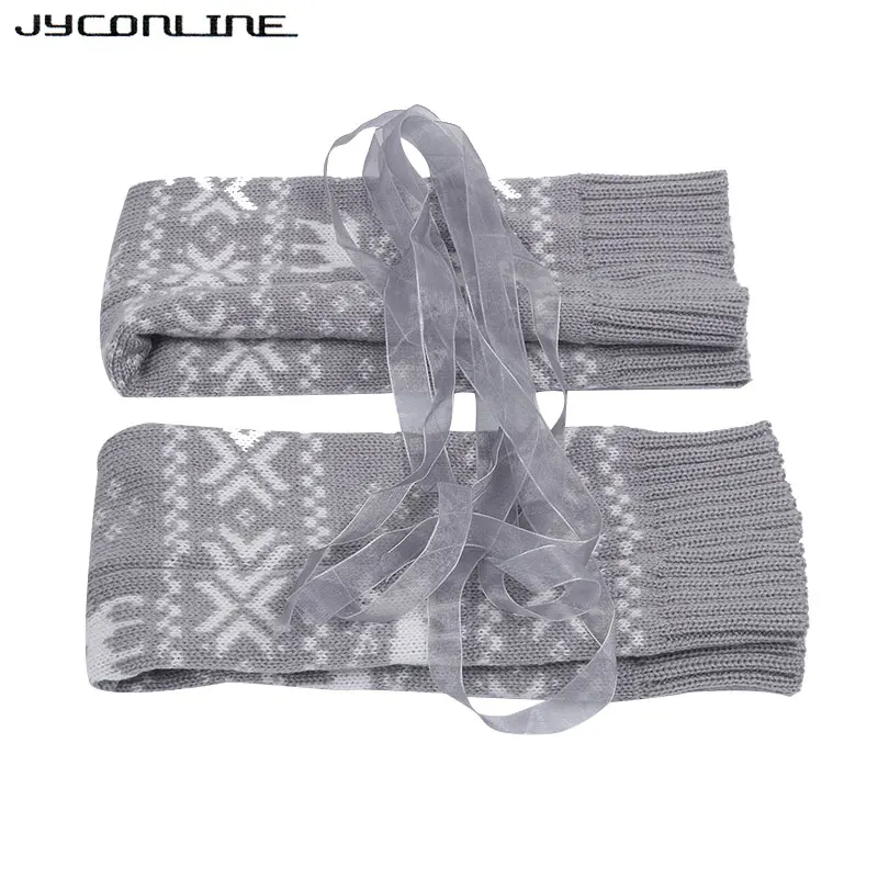 JYConline Christmas Winter Leg Warmers Women Knitted Long Socks Warm Polainas Deer Print High Over Knee Boot Warmer Gaiters
JYConline Christmas Winter Leg Warmers Women Knitted Long Socks Warm Polainas Deer Print High Over Knee Boot Warmer Gaiters
