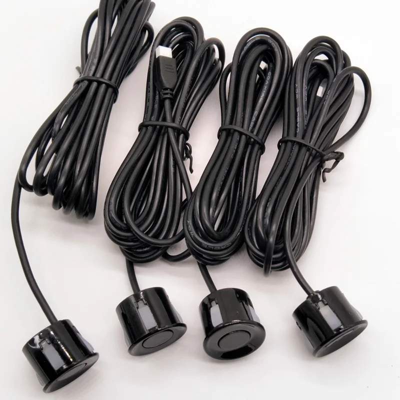 

11 Colors 12V 4 Sensors 22mm Car Parking Sensor Reverse Backup Radar LCD Display Buzzer Car Detector System for All Cars