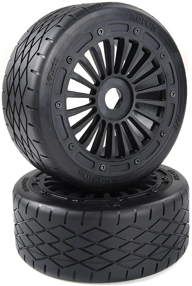 ROFUN Ruofan F5 MCD XS5 второе поколение автомобильных шин в сборе плоские шины 160X65