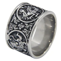 support dropship size 7 13 new design dragon ring 316l stainless steel fashion jewelry men boys ring