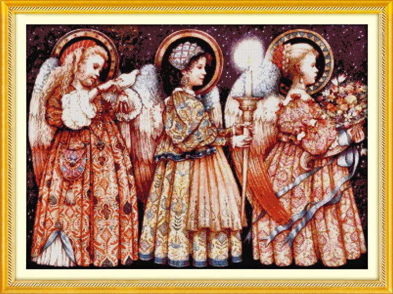 R582 Joy Sunday Christmas Серия Холст DMC Счетный Китайский Набор для вышивки крестом Печатный Набор для вышивки крестом вышивка рукоделие - Цвет: R582