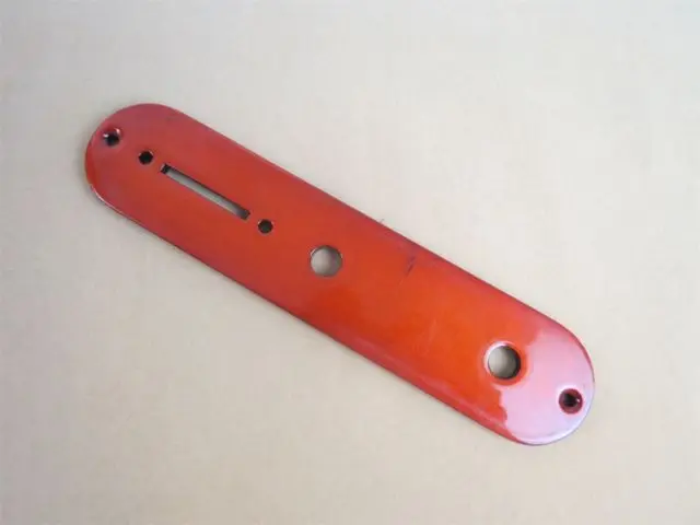 

Guitar Tele Telecaster Control Plate Maple wood Hand made #1117