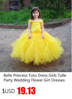 Платье-пачка из тюля платье принцессы Анны Эльзы Снежная королева Halloween Party Vestidos Косплэй костюм платье для девочек Летняя Одежда для девочек
