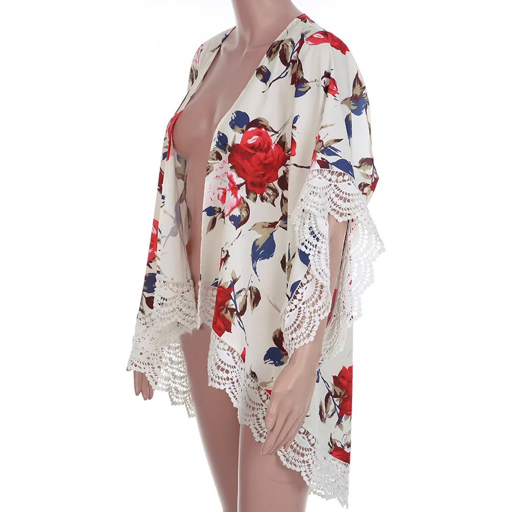 2020 * Новая женская мода лето кимоно кардиган плюс размер блузка с шалью|kimono