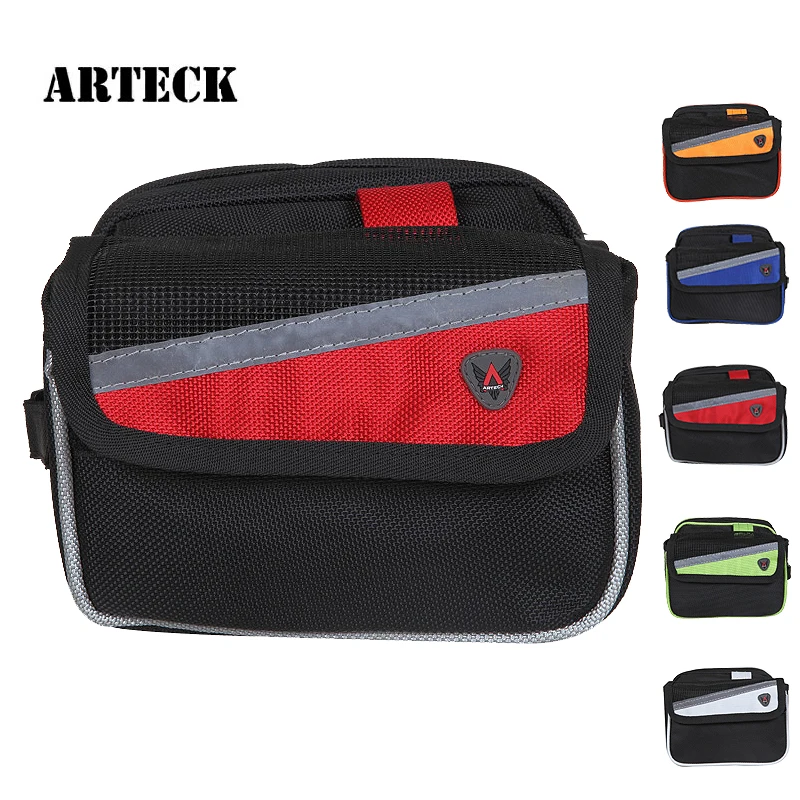 Передний Руль Велосипеда Сумка на раму велосипеда водонепроницаемый органайзер