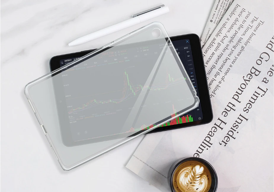 KiKiss ТПУ силиконовый чехол для Xiao mi Tablet mi Pad 4 3 2 1 8,0 mi Pad 4 Plus 10,0 ультра тонкий прозрачный мягкий Tab Чехол
