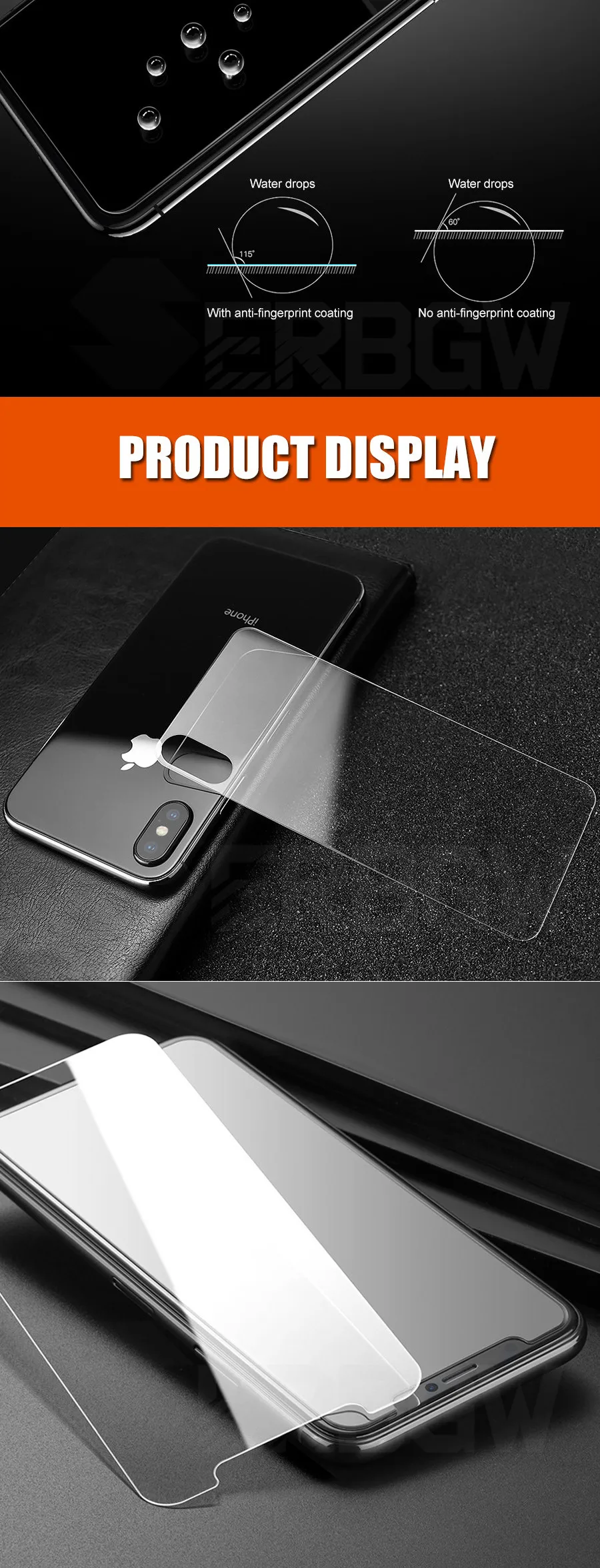 9H передняя крышка из закаленного стекла XR 5S SE 7Plus для iphone XS MAX X 8 7 6 6S Plus 8plus Задняя стеклянная защитная пленка