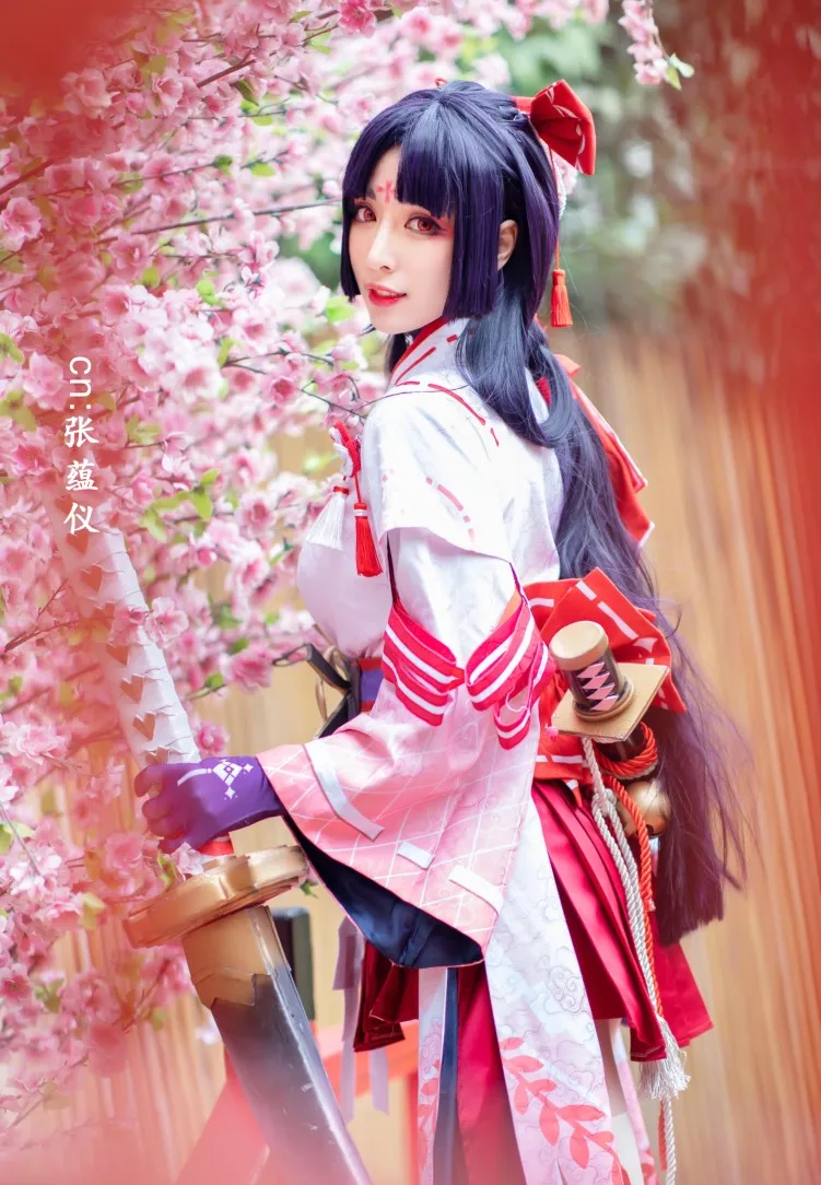 Youtouhime Onmyoji костюм для косплея кимоно на заказ|Игровые костюмы| |