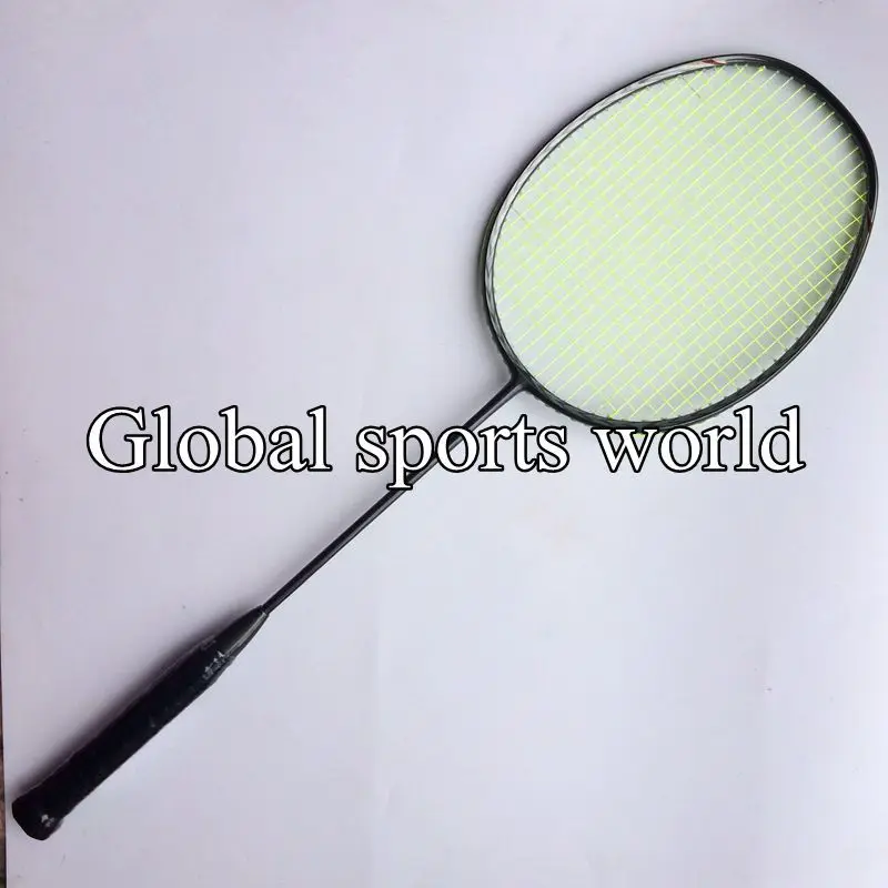 Сверхлегкая ракетка для бадминтона из углеродного волокна 4U 82g 100% с 3D лезвием N80 2