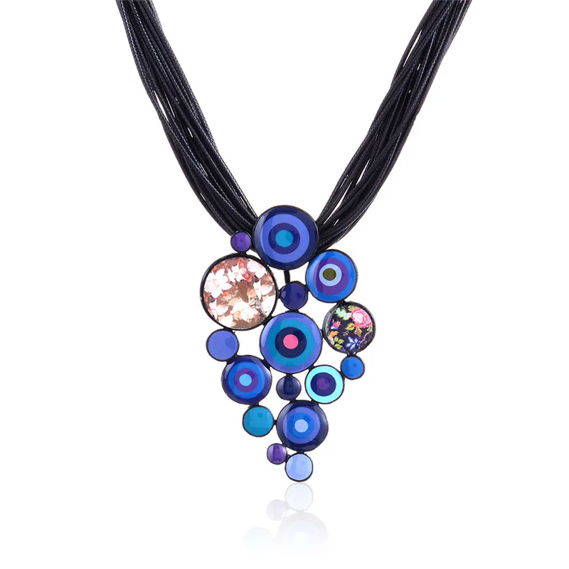 Модное эмалированное ожерелье из сплава 2019 винтажные аксессуары для одежды