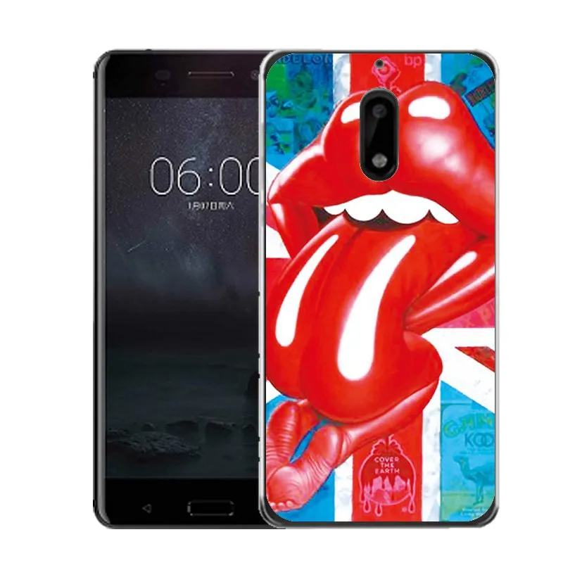 Qmswei Мягкий ТПУ чехол для телефона nokia3 nokia5 nokia6 nokia8 N540 N535 ясно письмо Эйфелева башня