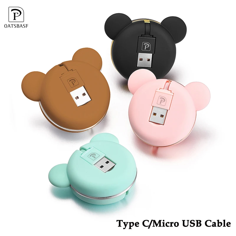 

Retractable usb cable For one plus 5T Samsung S9 plus cable USB Type C/ Micro USB Port For one plus 6 Samsung s9 Xiaomi Mi Mix 2