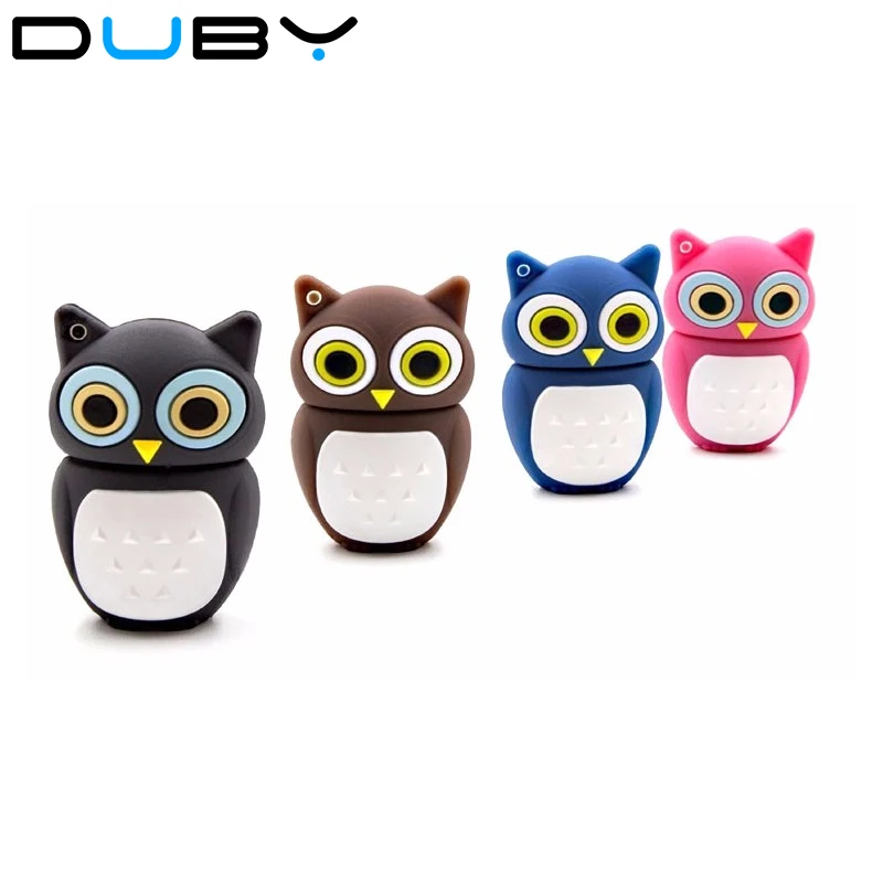 Креативные милые Новый карту флэш памяти с интерфейсом usb мультфильм сова карта