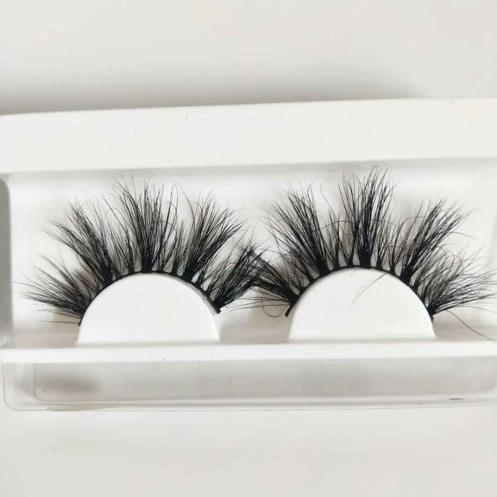 DEEP EYES 10 пар 10 boxesExtra длинные 25 мм норковые ресницы 3D норковые ресницы ручной работы