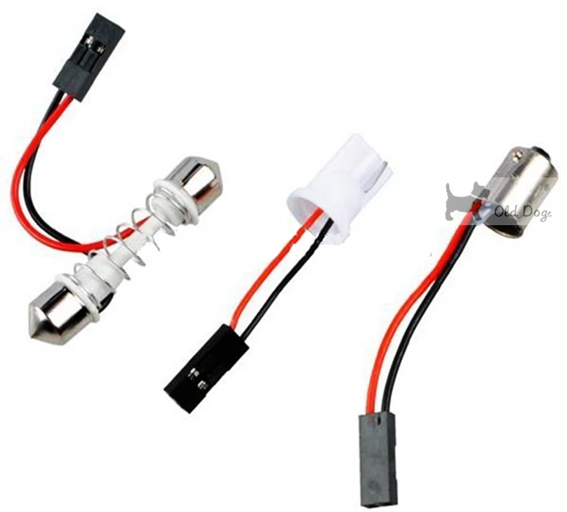 Гирлянда светодиодная T10 W5W BA9S C5W с 3 адаптерами 24 smd 5050|car panel led light|led festoon 5050t10 |