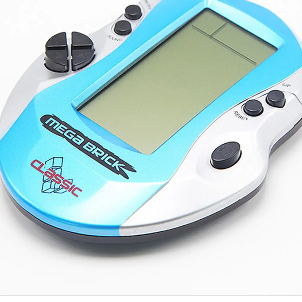 Sky blue Mr. RC большой экран Ретро классическое детство тетрис портативный игровой плеер консоль электронные игры игрушки 26 игр для детей игровая консоль - Цвет: Sky blue