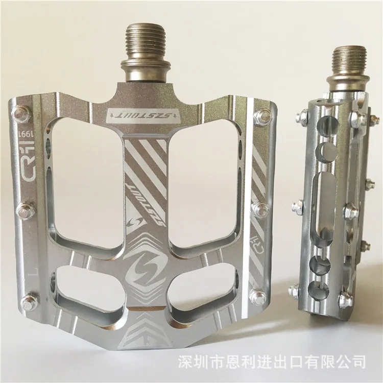 Алюминиевая педаль для горного велосипеда цветные педали Нескользящие|pedal