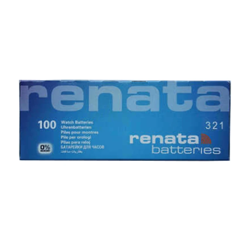 

20pcs/2cards Renata LONG LASTING 321 SR616SW D321 321 Watch Battery Button Coin Cell