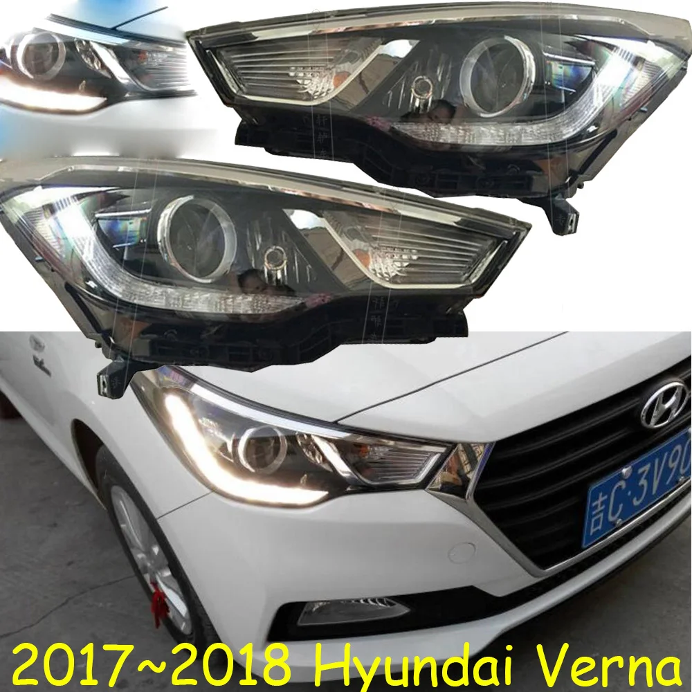 HID 2017 ~ 2018 автомобильный Стайлинг фары verna Solaris accent Elantra Genesis i10 i20 santa fe tucson veracruz