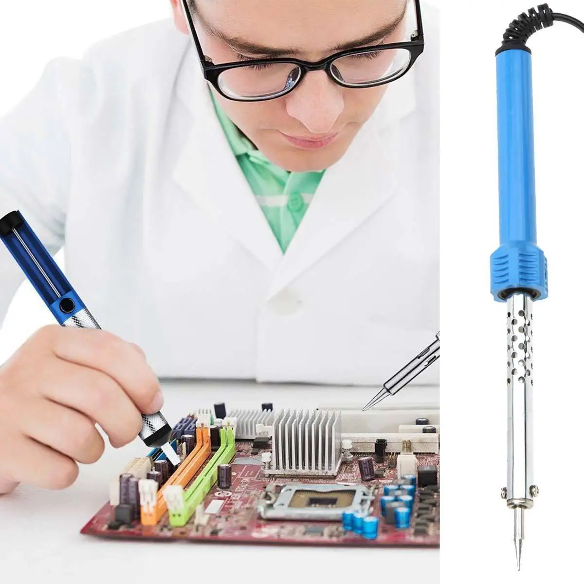 Car Auto Welding Solder 9 Pieces Set Soldering Iron Kit for Small Electric Work Replacement Parts Fuses | Автомобили и мотоциклы