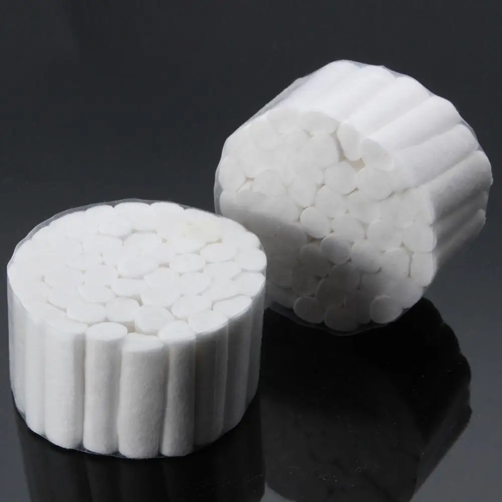 

5Pcs Disposable Cotton Rolls Clinic Dental Treatment Absorbent Medical Supplies Cotton Swabs Oral health
