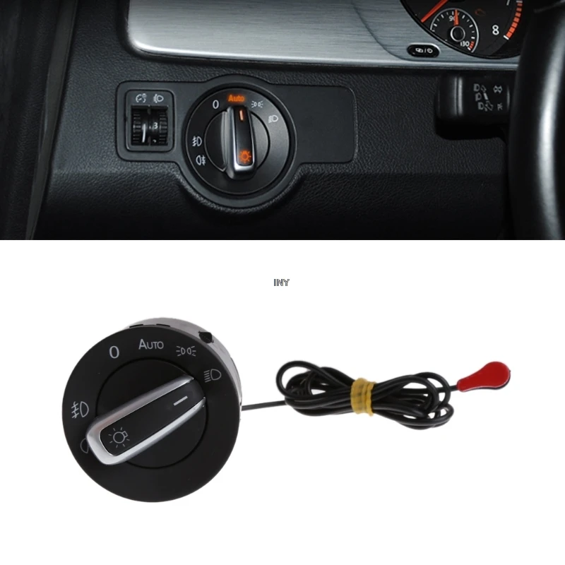 

Light Sensor Auto Head Headlight Switch For Golf 5 6 MK5 MK6 Tiguan Touran W91F