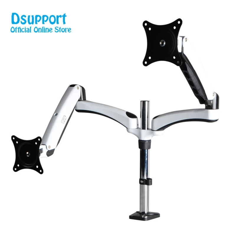 New Desktop grommet full rotation Dual Arm for 15