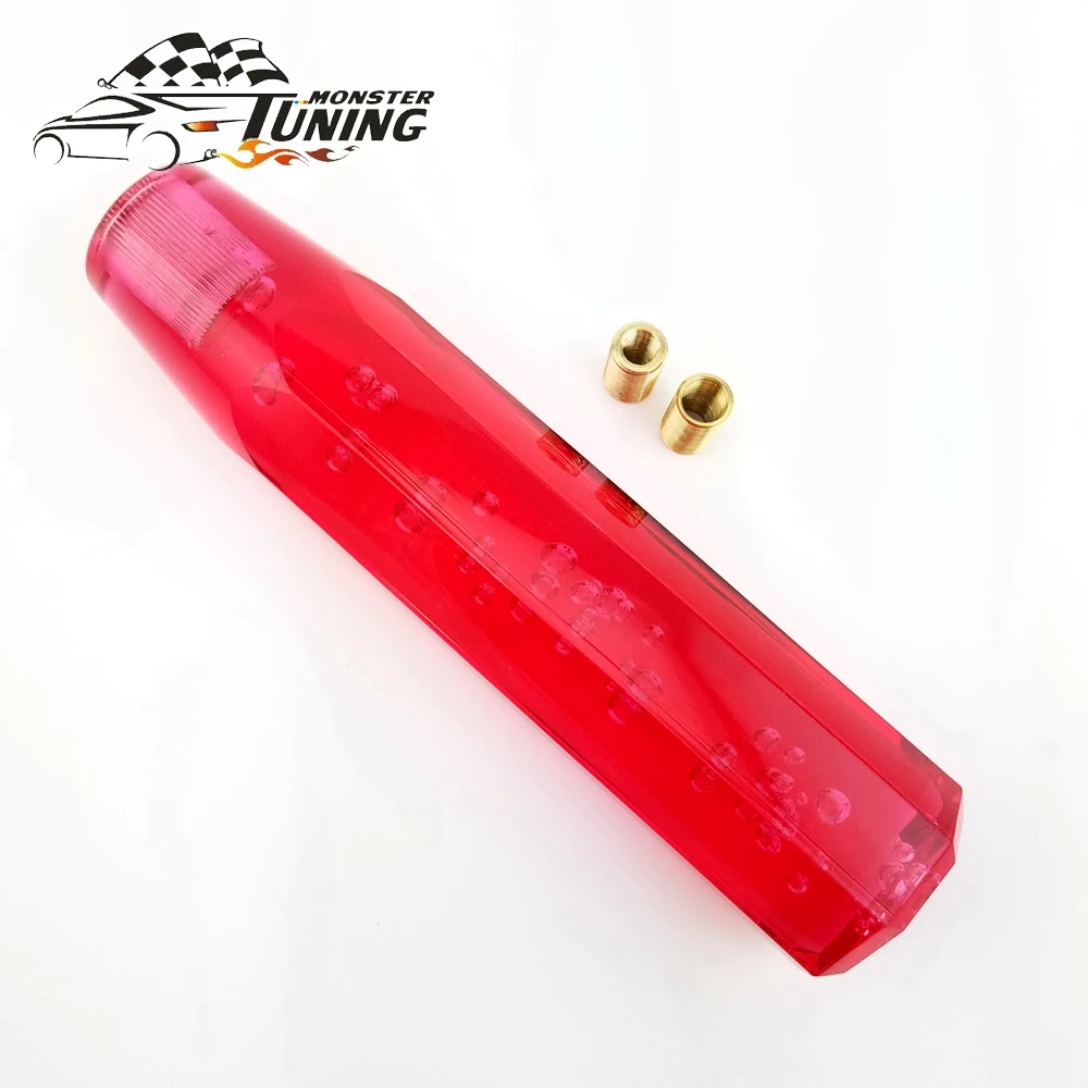 

Tuning Monster 20cm Bubble Crystal Gear Knob Shift Lever Knob Without Light With 2 Changer Fit For Honda