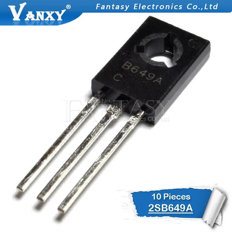 10pcs 2SB649A TO-126 2SB649 TO126 B649A B649 Audio on tube | Электронные компоненты и принадлежности