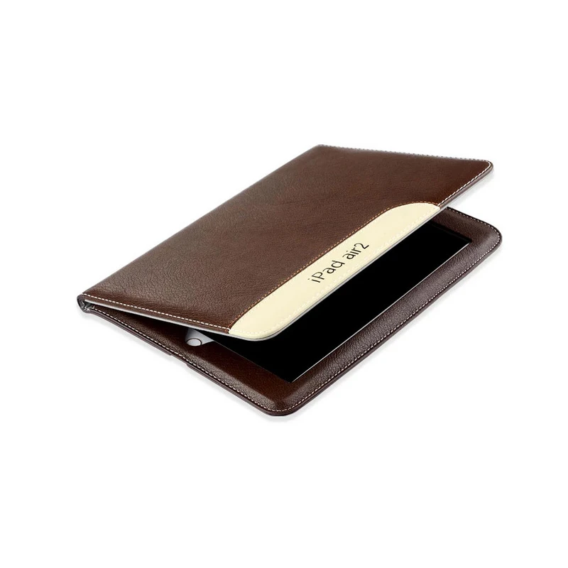 RYKKZ Smart Cover Анти падения кронштейн Обложка для IPad air5/Air2 кожаный чехол разведки