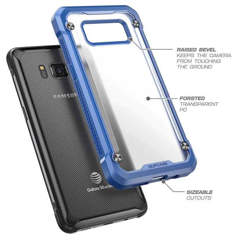 SUP чехол для samsung Galaxy S8Active, 5,8 дюймов, чехол, единорог, жук, серия UB, TPU+ PC, Премиум класс, гибридный защитный прозрачный чехол, чехол