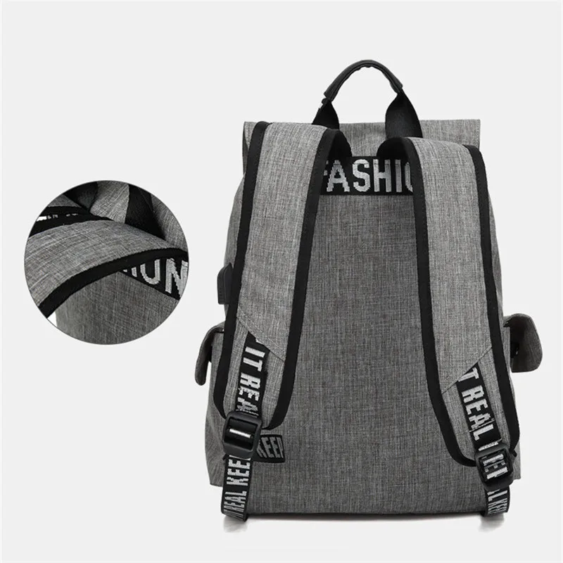 Рюкзак мужской для ноутбука водонепроницаемый с USB-зарядкой | Багаж и сумки