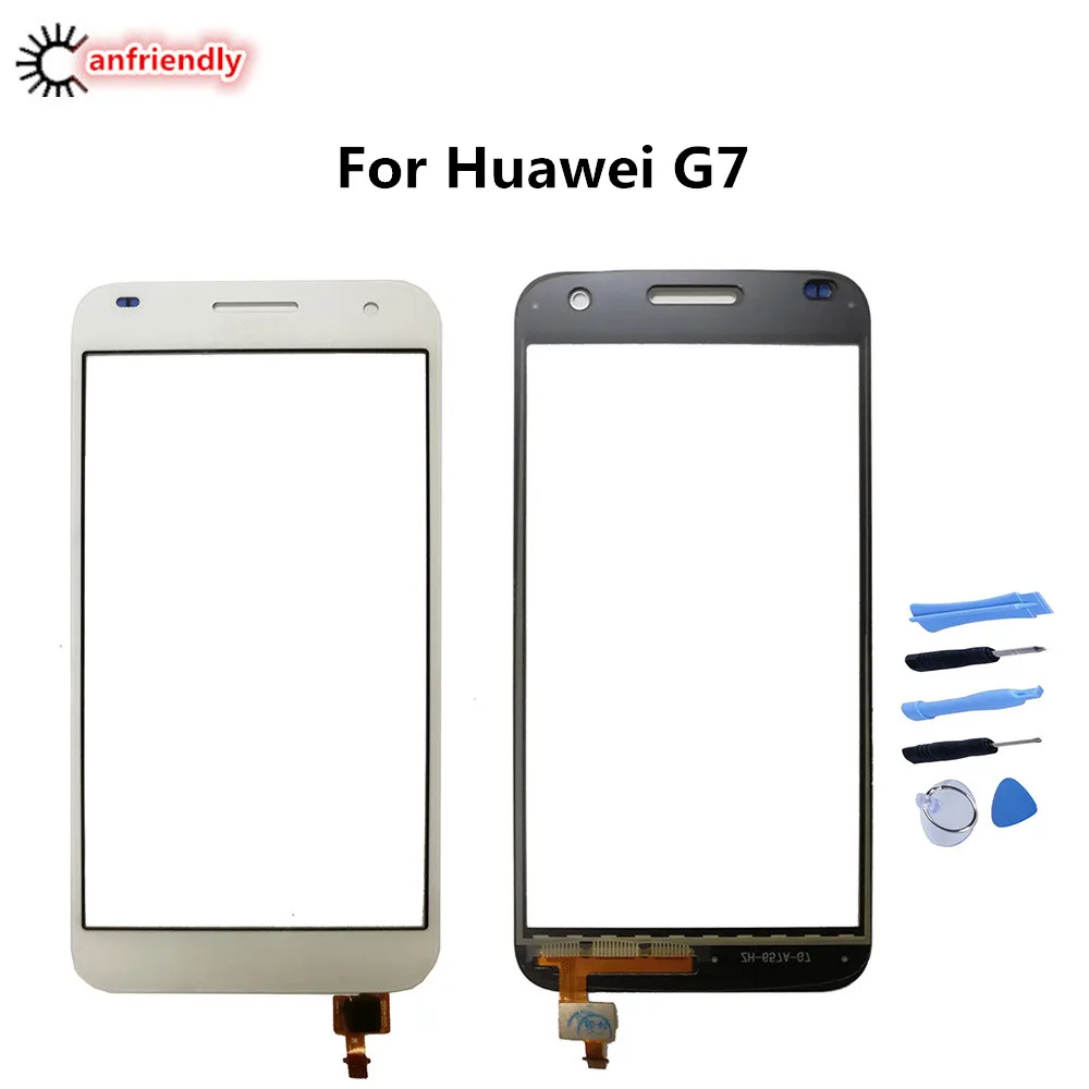 Для Huawei G7 G 7 сенсорный экран ремонт сменная панель телефонные аксессуары