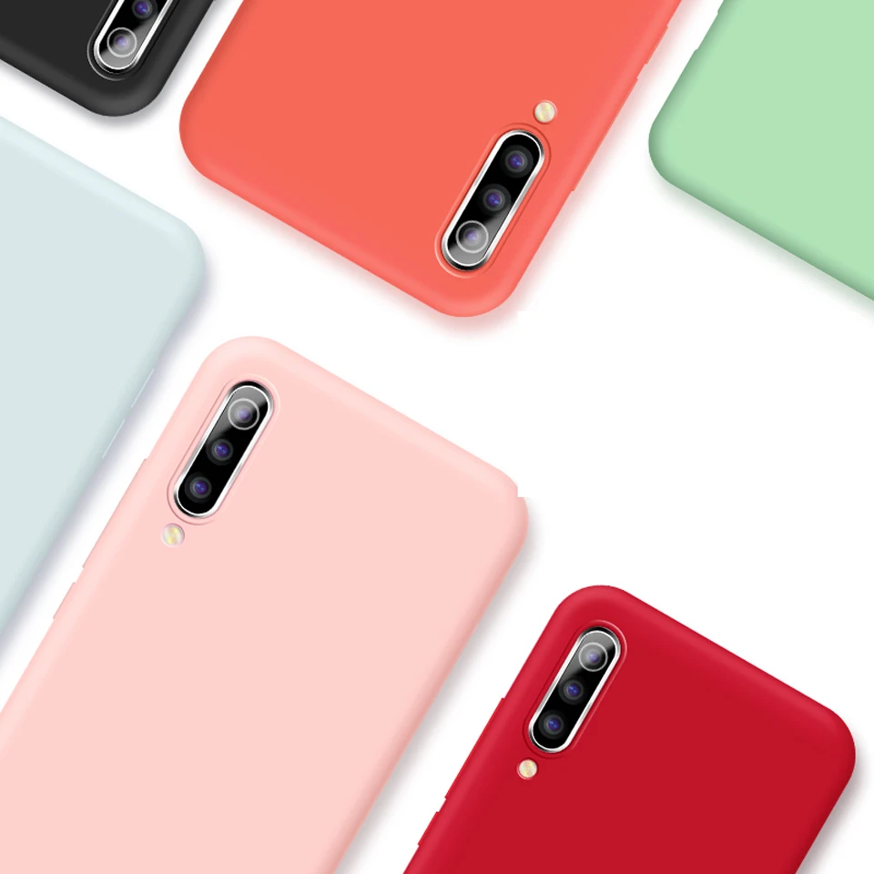 Официальный брендовая Жидкая силиконовая Резина TPU чехол для Xiaomi Redmi Note 7 6 iPad Pro 6A A2
