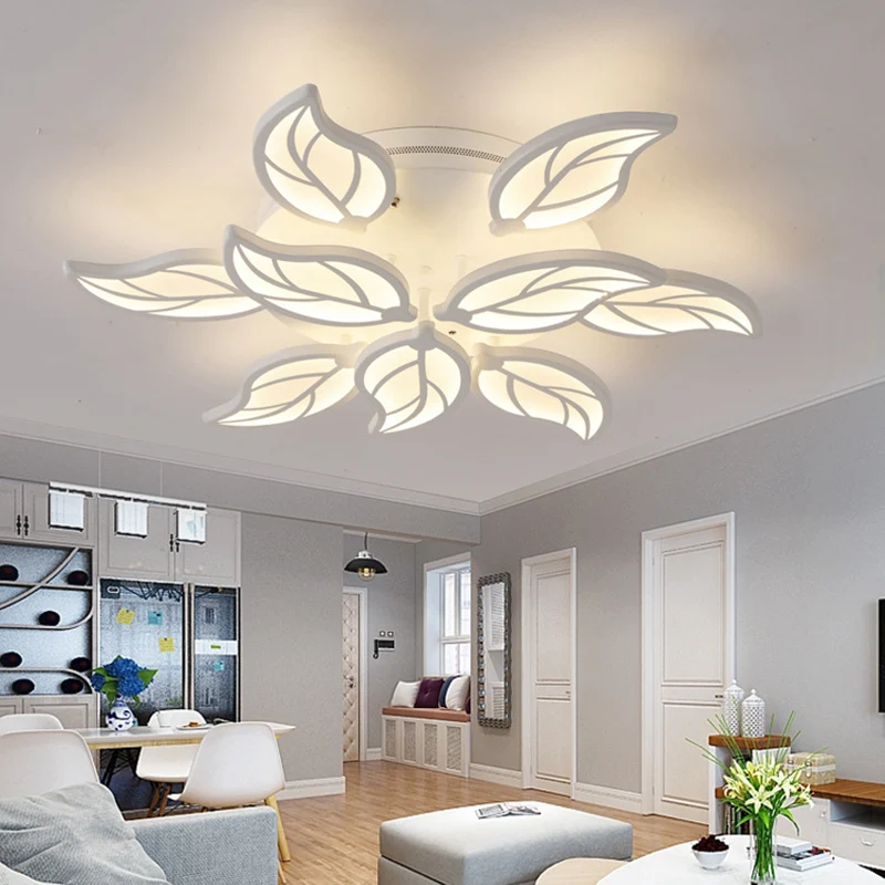 Лист акриловый светодиодный потолочный светильник современный Гостиная Спальня