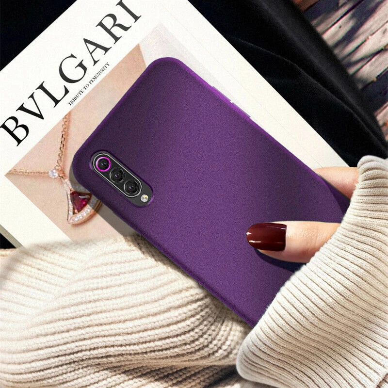 Ультратонкий матовый чехол для телефона для Xiaomi mi A3 A2 9 9SE 9T 9 Lite рro мягкая накладка на заднюю панель из силикона для Red mi Note 7, 8, 8T 10 5 8A 7A K20