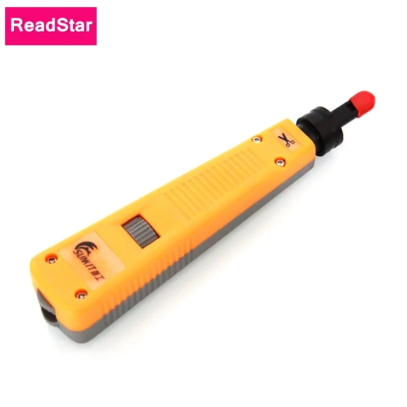 [ReadStar] SUNKIT SK-8110 RJ45 RJ11 Impact punch down tool Networking telephone module wire cutter tracker |