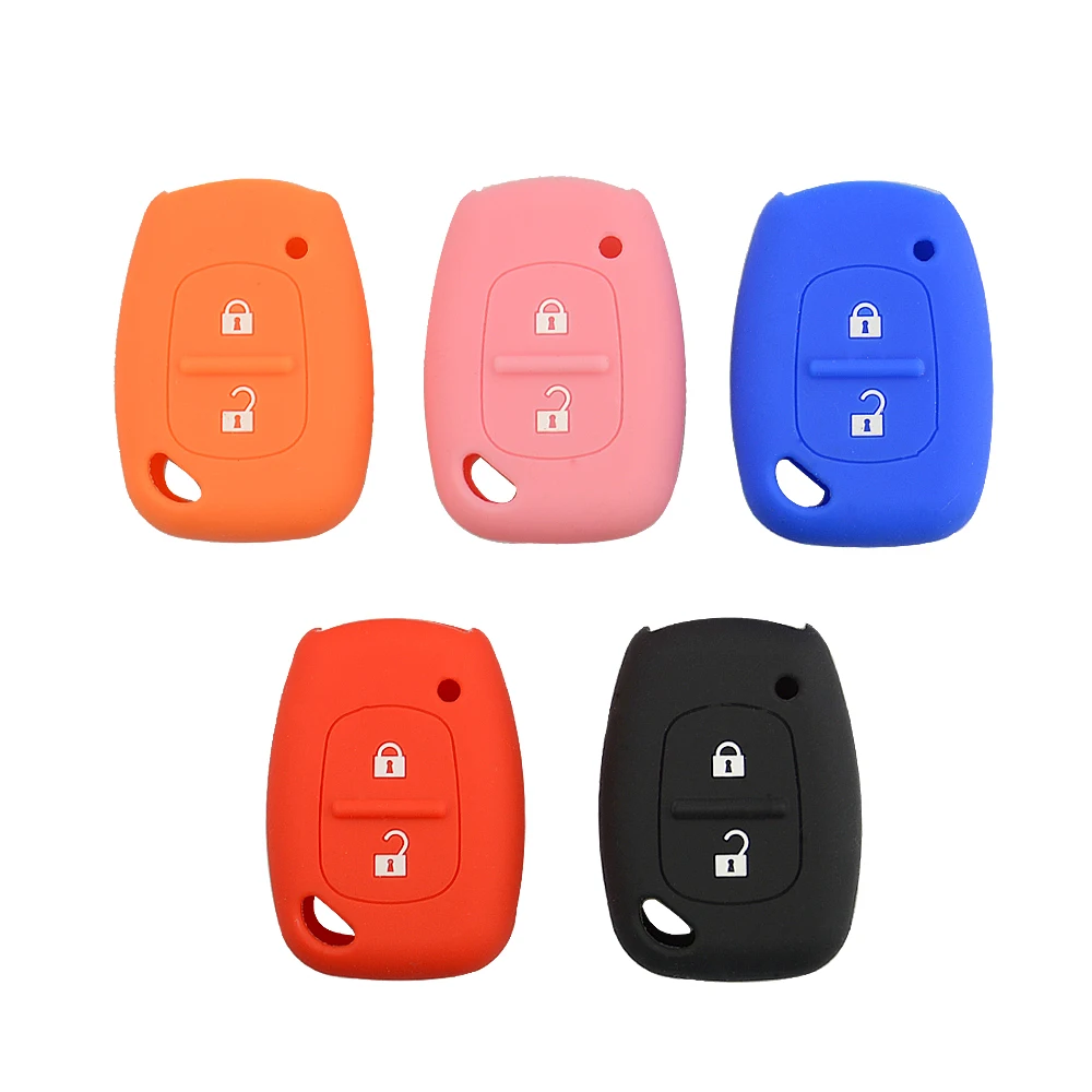 Высококачественный силиконовый чехол Okey Tech для автомобильного ключа с 2 кнопками