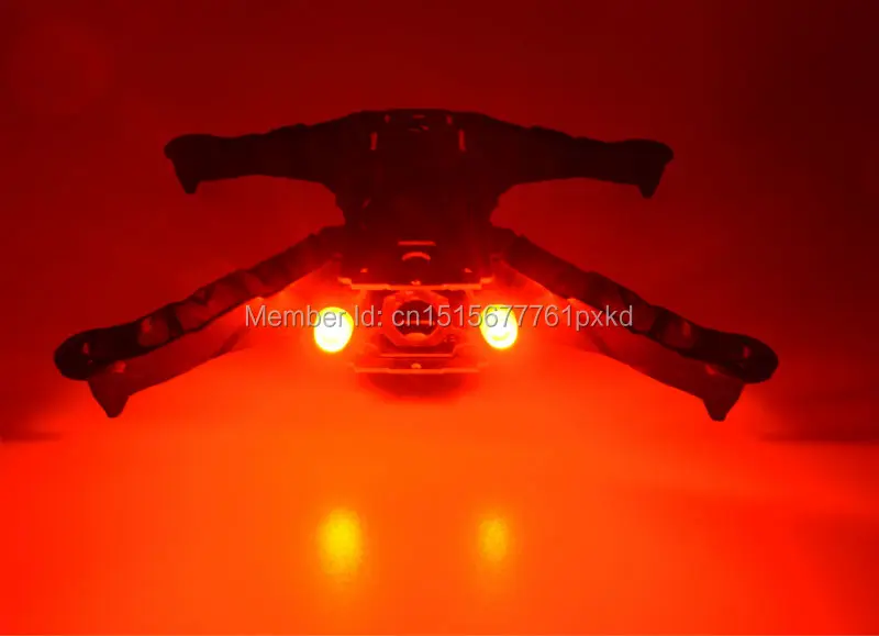 4 шт. RC ночной Летающий 1 5 Вт супер яркий светодиодный фонарь для самолета