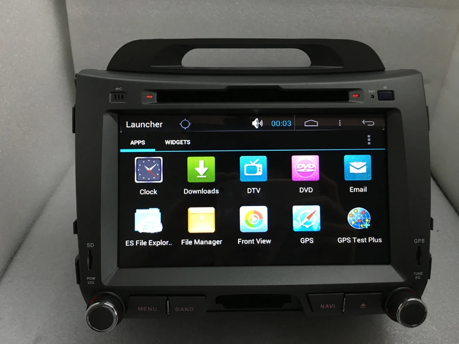 HD 1024x600 2 DIN для Kia Sportage R 2010-2014 4 ядра Android 6.0 автомобиль DVD GPS навигации видео плеер