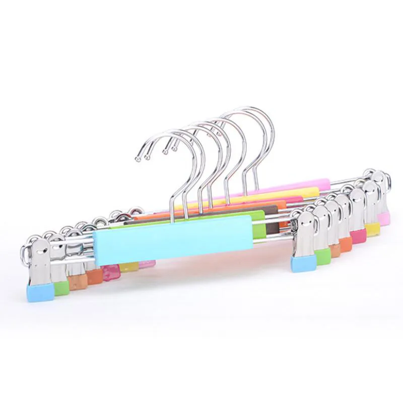 Цветная Яркая деревянная вешалка для брюк Hangerlink детская юбки карамельных цветов