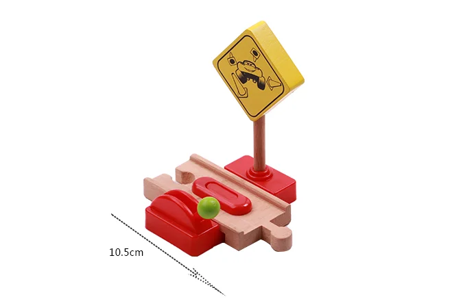 

Train Toys Railway Track TTC84 Small Roadblock Gate Fit for Car Brio Toys for Boys Engine Models Building Toy