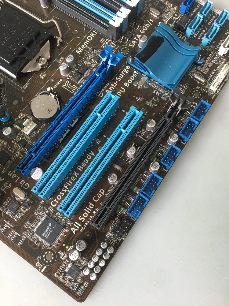 ASUS P8Z68-M PRO оригинальная материнская плата LGA 1155 DDR3 USB2.0 32 Гб DVI VGA HDMI Z68 б/у настольная материнская плата