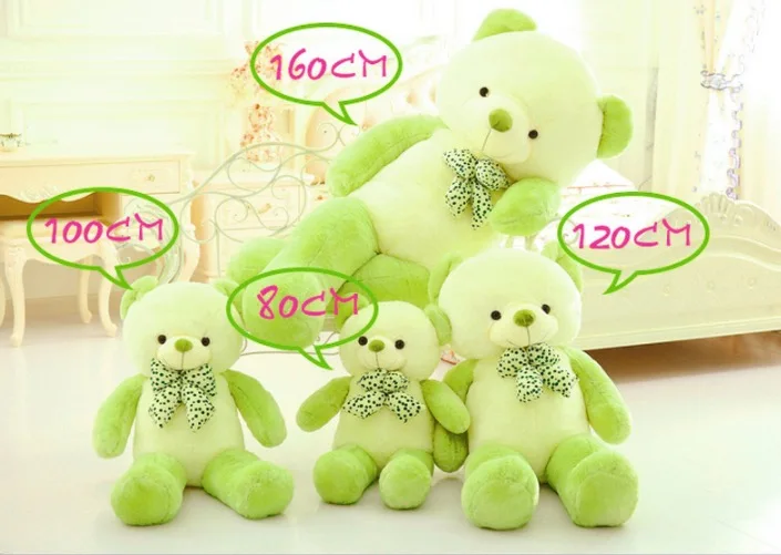 3 размера милая фотография фиолетовая плюшевый медведь игрушки мягкая кукла