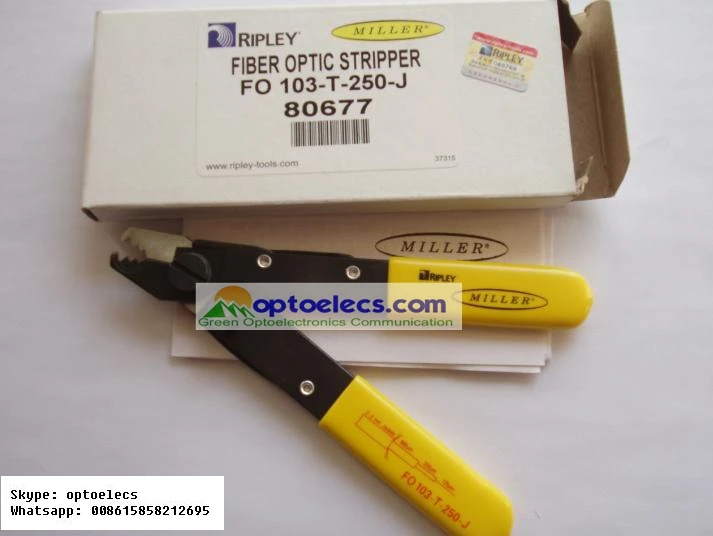 Волоконно оптический Стриппер Miller FO 103 T 250 J с тремя отверстиями|fiber optic stripper|fiber